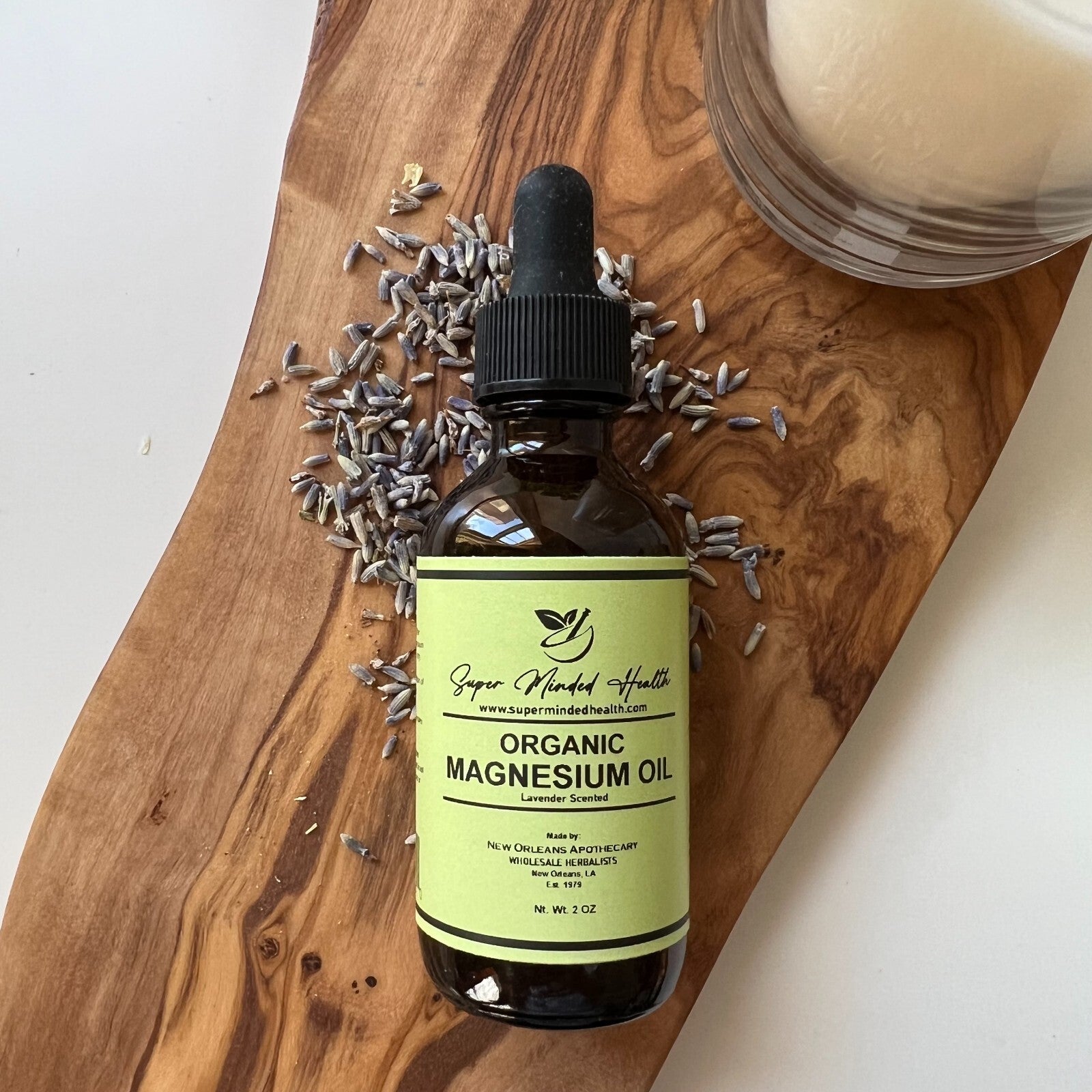 Magnesium Oil Pure Organic Unscented or Lavender Scent