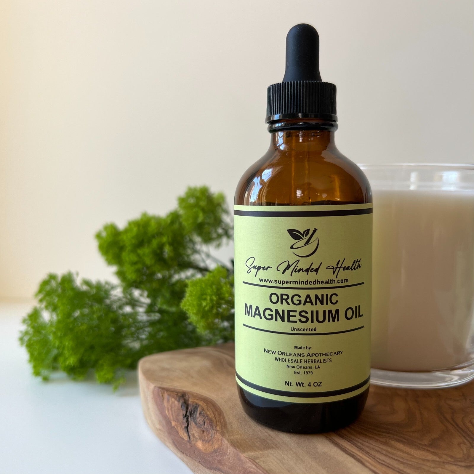 Magnesium Oil Pure Organic Unscented or Lavender Scent