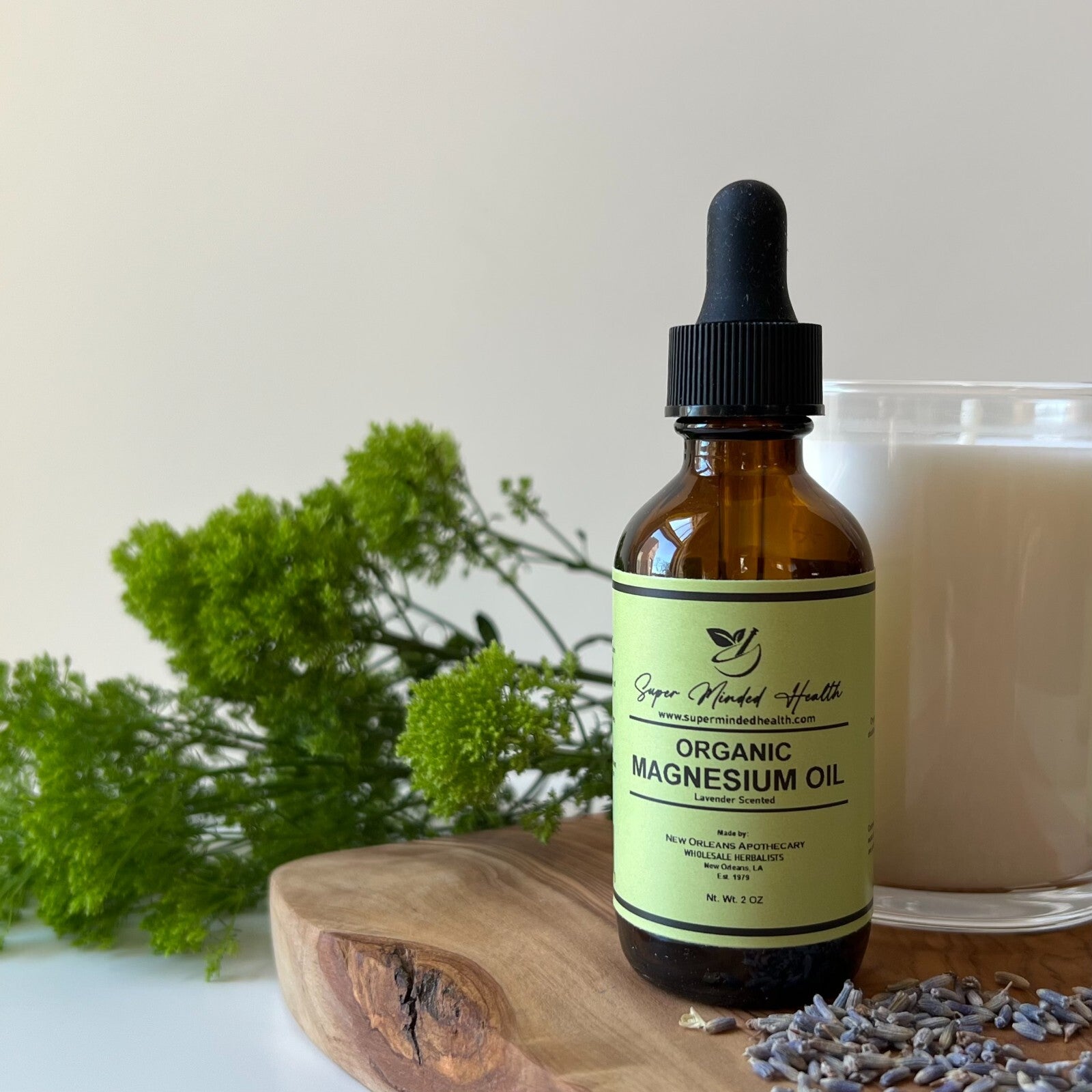 Magnesium Oil Pure Organic Unscented or Lavender Scent